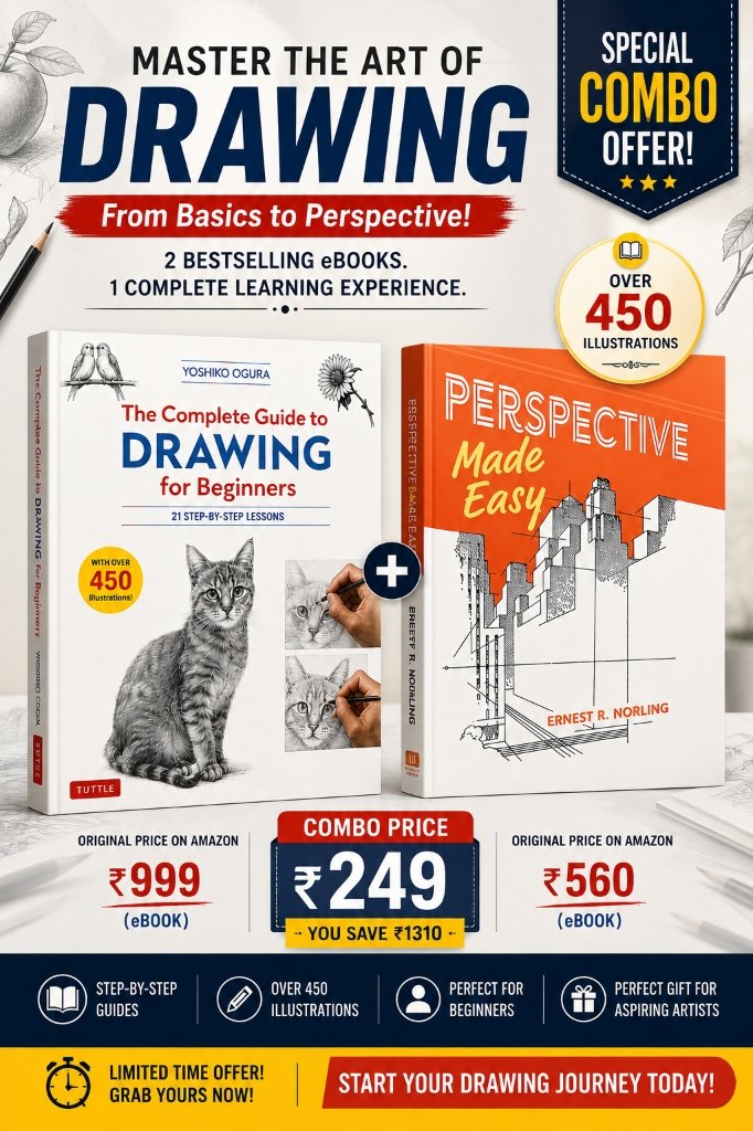 Master the Art of Drawing Special Combo Offer Poster